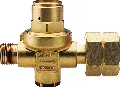 Sievert propaandrukregelaar | zonder manometer | 2 bar 6 kg h g 3 8 inch lh | 1 stuk - 309122 309122