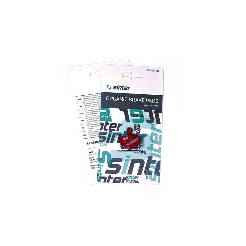 Load image into Gallery viewer, Schijfremblokken Standard Rood
