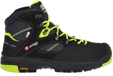 Sixton peak 30334-00 ortisei hoog s3 hdry | zwart geel | maat 50 - 00.091.001.50