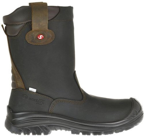 Afbeelding laden in galerijviewer, Sixton peak 81411-06 ranch laars hdry hoog s3 kn +esd | zwart bruin | maat 41 - 00.091.125.41
