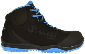 Sixton peak 91370-01 cuban hoog s3 src esd | zwart blauw | maat 41 - 00.091.104.41