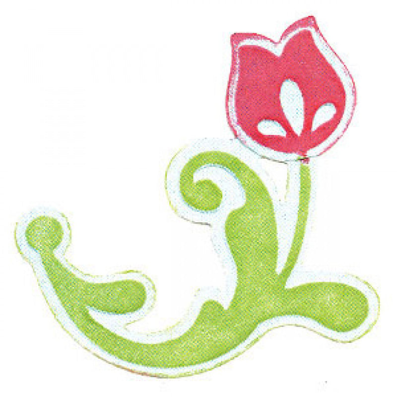 Load image into Gallery viewer, Sizzix • embosslits die flower with stem
