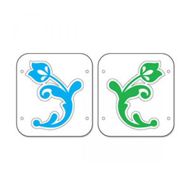 Load image into Gallery viewer, Sizzix • embosslits die flower with stem

