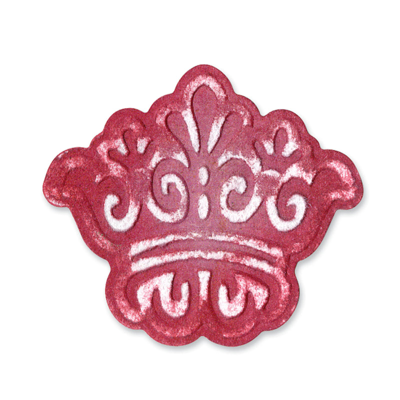 Load image into Gallery viewer, Sizzix • embosslits die crown ornate
