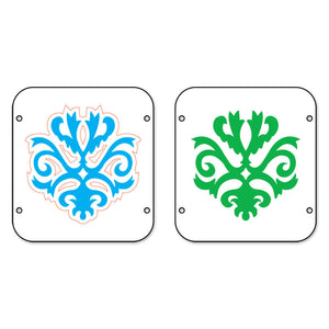 Sizzix • embosslits die baroque icon