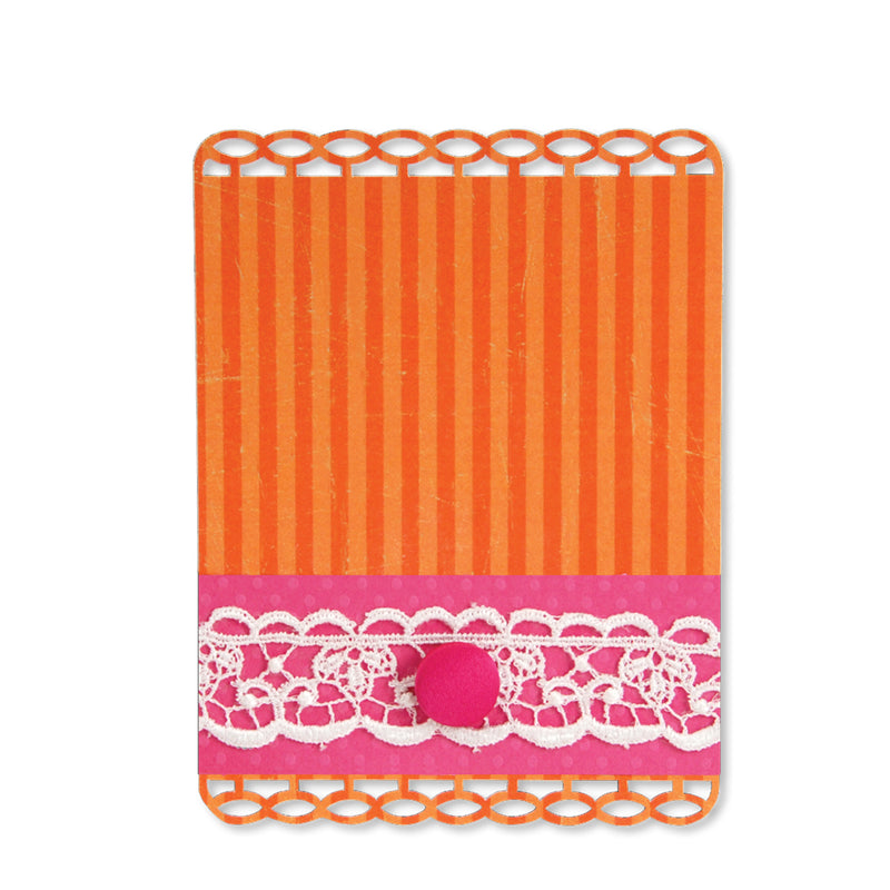 Load image into Gallery viewer, Sizzix • sizzlits die card ribbon insert
