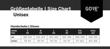Gorewear c3 gore-tex infinium™ stretch - gloves | m
