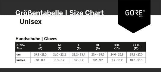 Gorewear c3 gore-tex infinium™ stretch - gloves