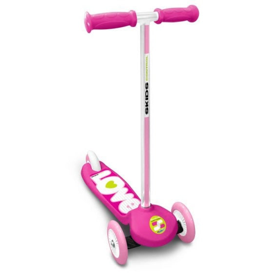 children's scooter Girls Foot brake Pink