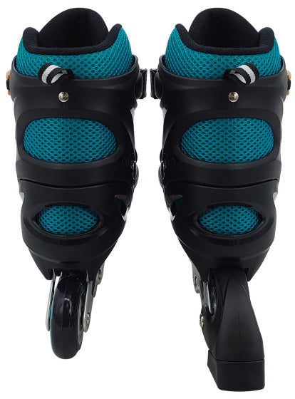 Load image into Gallery viewer, Skids control - Oxygen inline skates semi-softboot verstelbaar petrol maat 42-45
