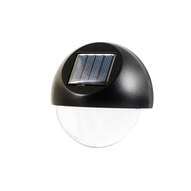 Ezolar led solar wandlampset rond 8,7x8,8x3,9cm 2-delig warmwit