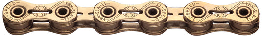 Ybn sla 110 ti-n gold 11-speed chain hollow pin