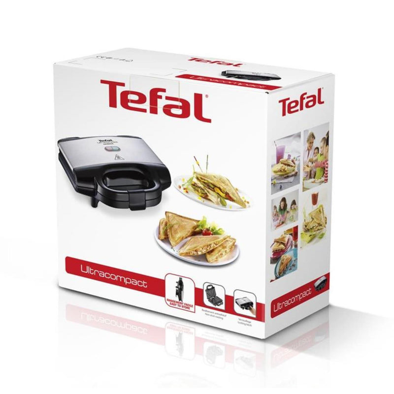 Load image into Gallery viewer, Tefal tosti-apparaat ultracompact rvs
