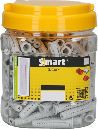 Pgb-europe smart nylon universeelplug | xup 8x40 250 - sm0xupn00080040n