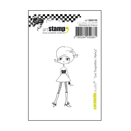 Carabelle studio • cling stamp mini les toupettes nancy
