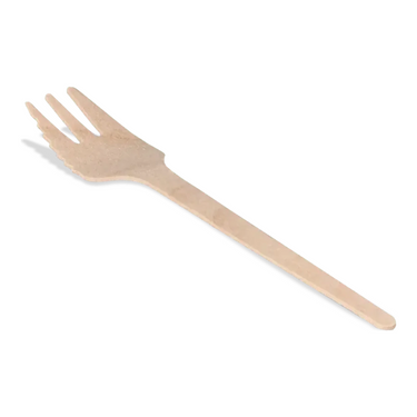 Takeaware snackvork hout 140 mm (250 stuks)
