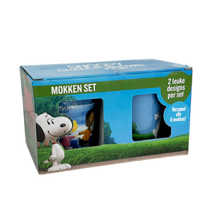 Snoopy mokkenset 250ml 2-delig