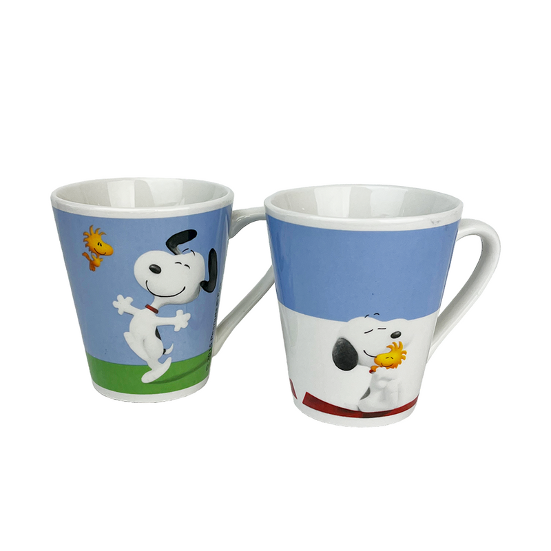 Afbeelding laden in galerijviewer, Snoopy mokkenset 250ml 2-delig
