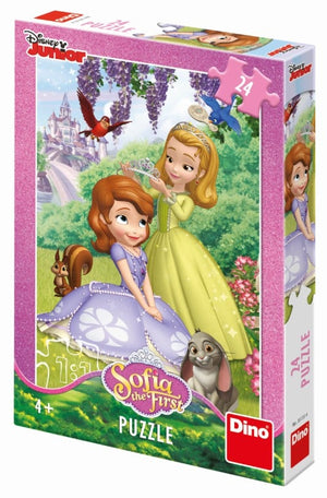 Dinotoys dino puzzel - disney junior princess sofia the first - 24 stukjes