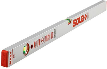 Sola alu blokwaterpas azb180, 180cm 2 libellen 0,50mm m zilver - 01011601 - 01011601