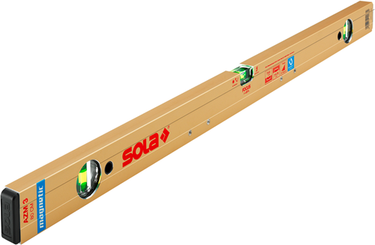 Sola alu blokwaterpas azm3 120nd 120cm 3 libellen 0,50mm m magnetisch - 01823401