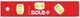 Sola kunststof waterpas pt5 20, 20cm 3 libellen hobby rood - 01430201 - 01430201