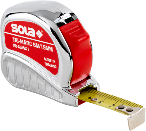 Sola tri-matic tm10 rolbandmaat 10 meter 25 mm – 50023501