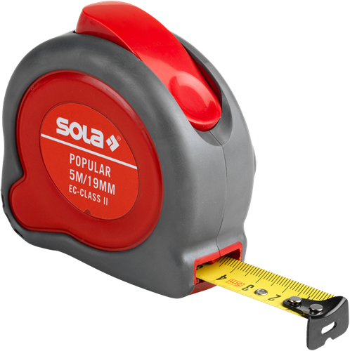 Sola popular pp3 rolbandmaat - 3 meter x 13 mm – 50024201
