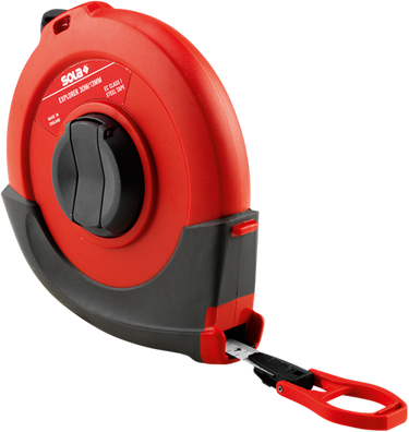 Sola stalen meetband wit 20mtr explorer ep20 kunststof huis eg-klasse 1 sb - 50080301