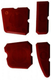 Soudal 153314 afstrijkplaatjes silic | 4st - 153314