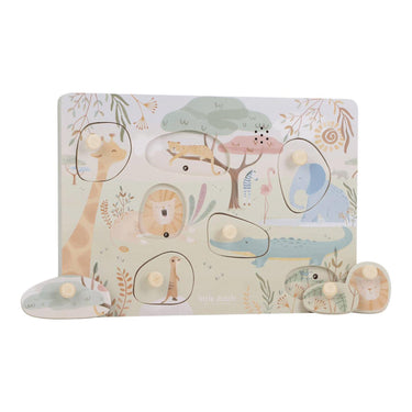 Little dutch safari friends geluidenpuzzel fsc