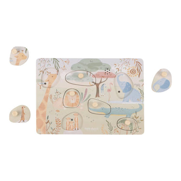 Little dutch safari friends geluidenpuzzel fsc