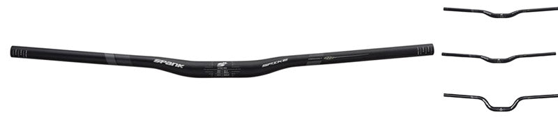 Load image into Gallery viewer, Spank spike 800 race riser handlebar vibro core 31.8mm
