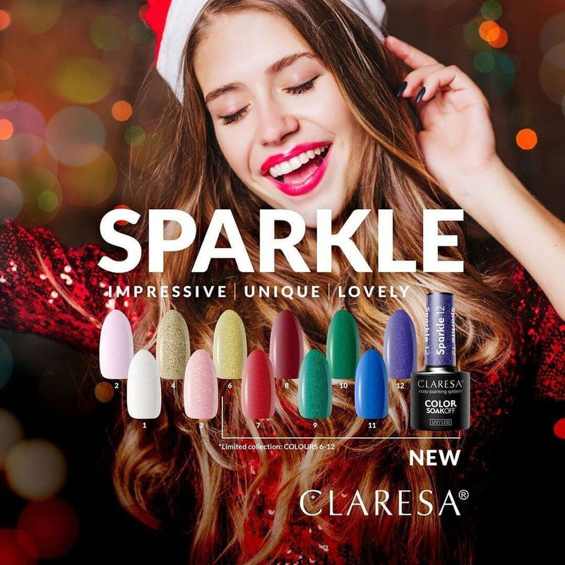 Load image into Gallery viewer, Claresa uv led gellak 5ml sparkle 4
