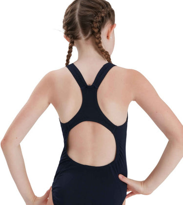 Speedo Endurance + Medalist badpak meisjes blauw maat 152