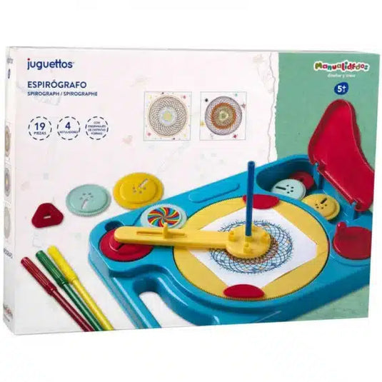 Playgo spirograaf set om de mooiste tekeningen te maken.