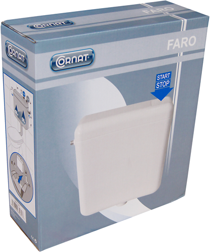 Load image into Gallery viewer, Cornat spoelkast faro 6-9l start stop wi - spk1000
