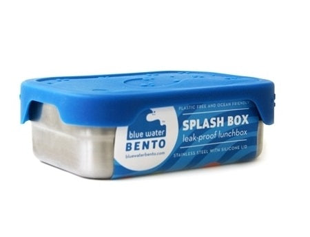 Blue water bento lunchbox eco splash box l - lekvrij