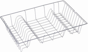 Tomado metaltex colonia afdruiprek 48x30x10cm metaal polytherm zilverkleur gecoat