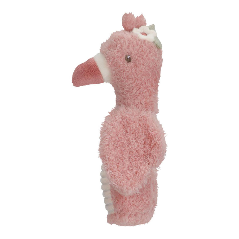 Load image into Gallery viewer, Little dutch safari friends knijpspeeltje flamingo
