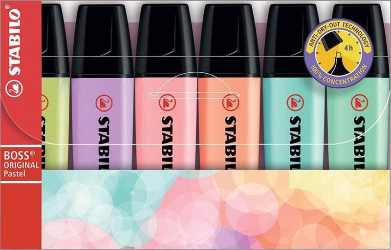 Load image into Gallery viewer, Stabilo tekstmarkers original multi kleur 6 stuks
