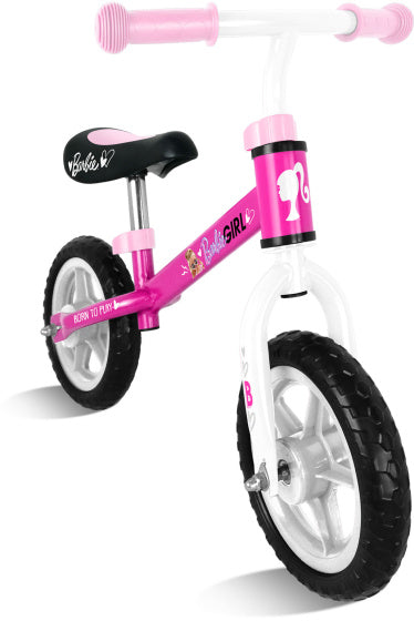 Load image into Gallery viewer, Mattel Loopfiets met 2 wielen 10 Inch Meisjes Roze
