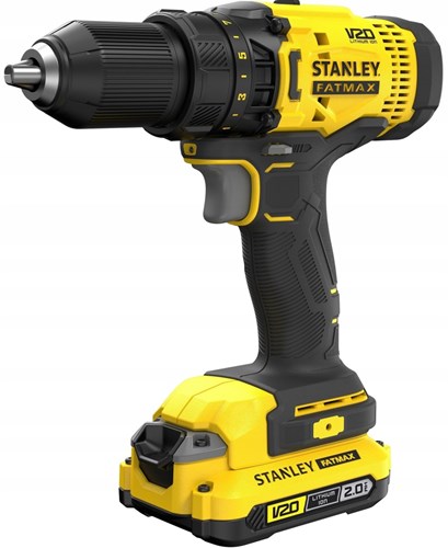 Load image into Gallery viewer, Stanley powertools stanley fatmax sfmcd700d2a-qw 20v max (18v) + 100-delige accessoireset | 2 x 2.0ah - sfmcd700d2a-qw
