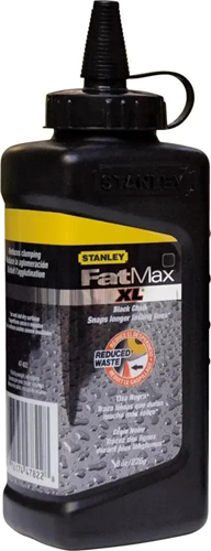 Stanley handgereedschap fatmax pro slaglijnpoeder - zwart - 9-47-822