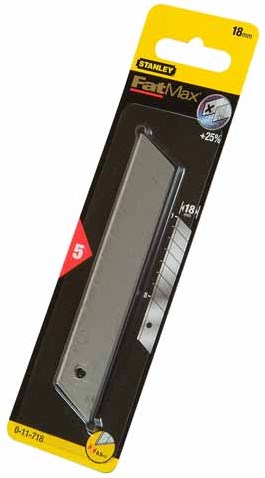 Stanley handgereedschap fatmax reserve afbreekmes 18mm (50 stuks) - 3-11-718