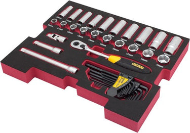 Stanley fmht0-74297 fatmax® tstak insert doppenset 1 2’’- 20-delig