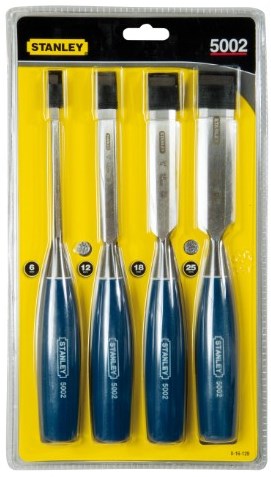 Stanley 0-16-129 steekbeitelset basic 4-delig