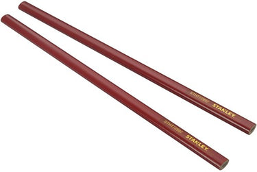 Stanley handgereedschap timmermanspotlood | rood | 30cm | 2x - stht0-72997