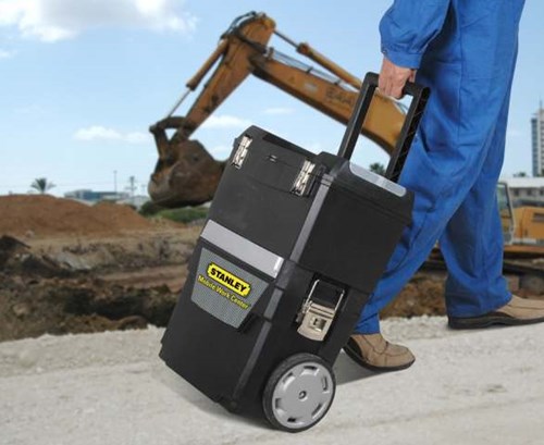 Load image into Gallery viewer, Stanley koffers gereedschapswagen mobile work center 2-in-1, type 1-93-968 - 1-93-968
