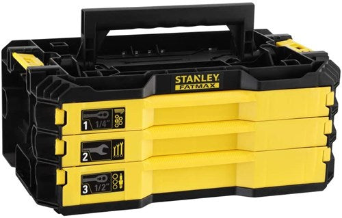 Load image into Gallery viewer, Stanley koffers pro-stack kit | 3 lades | 126 delig - fmmt98107-1
